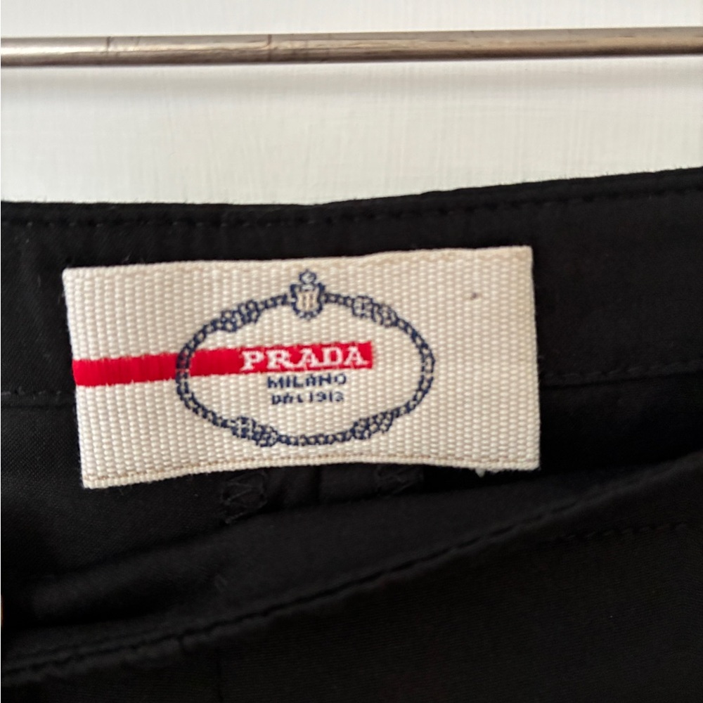 Prada Elegant Black Trousers